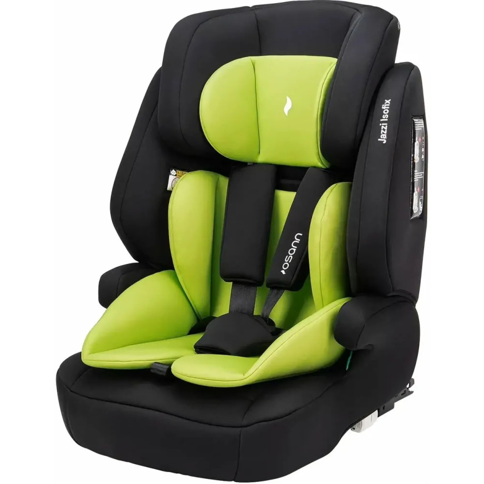 Автокрісло Osann Jazzi Isofix i-Size Black+Lime