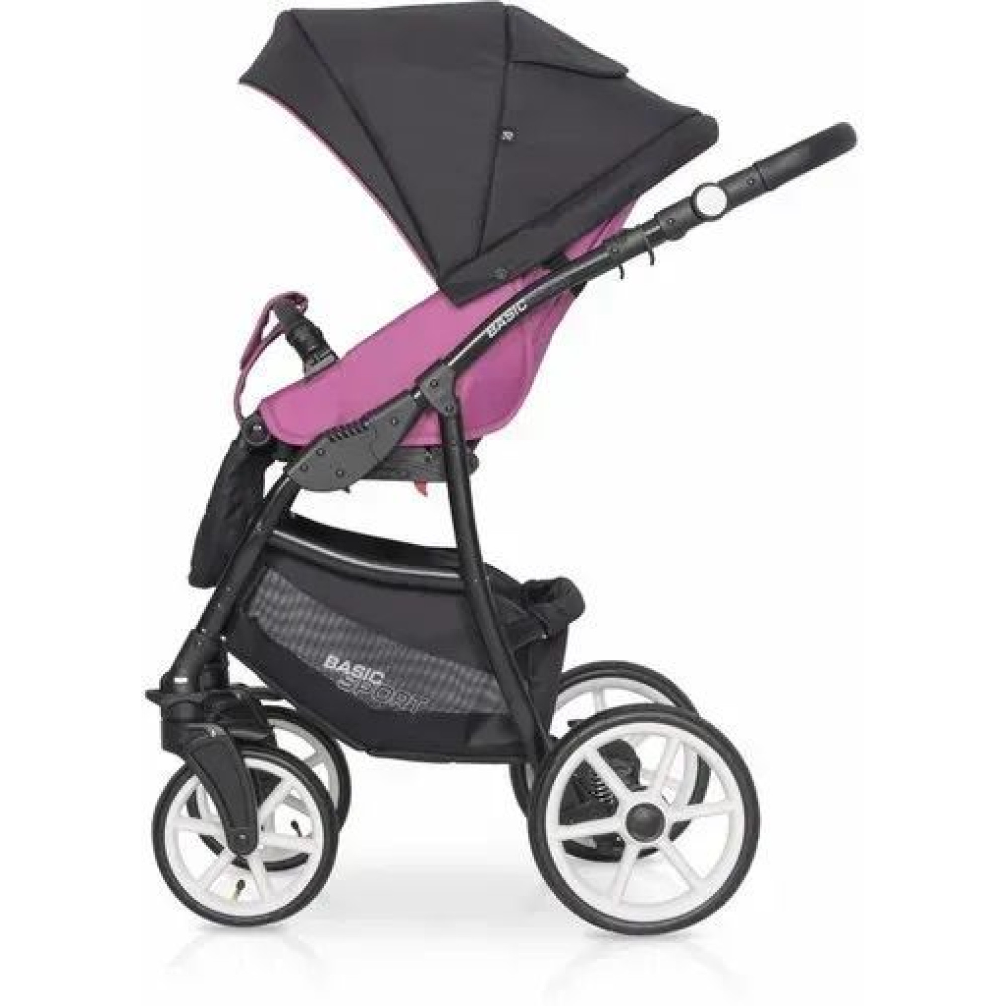 Коляска 2в1 Riko Basic Sport 03 Magenta