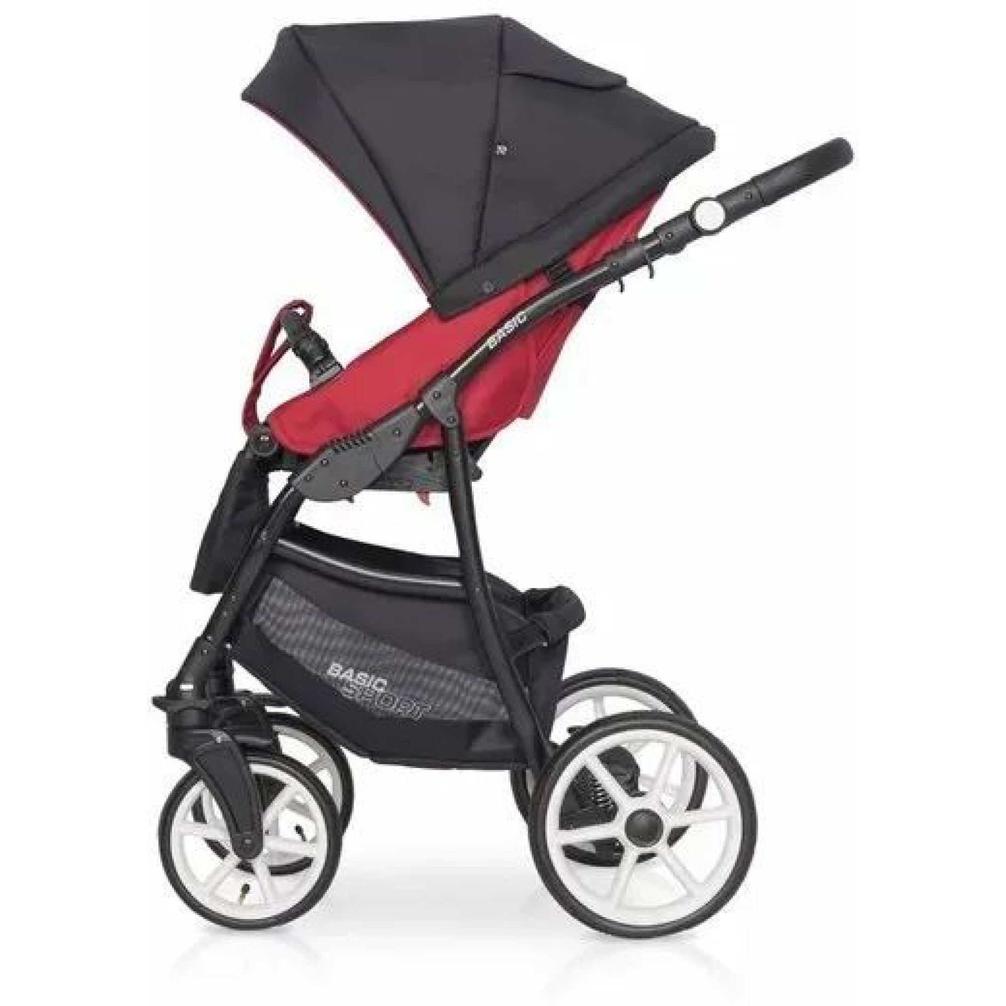 Коляска 2в1 Riko Basic Sport 06 Sport Red