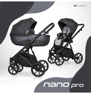 Коляска 2в1 Riko Nano Pro 06 Carbon