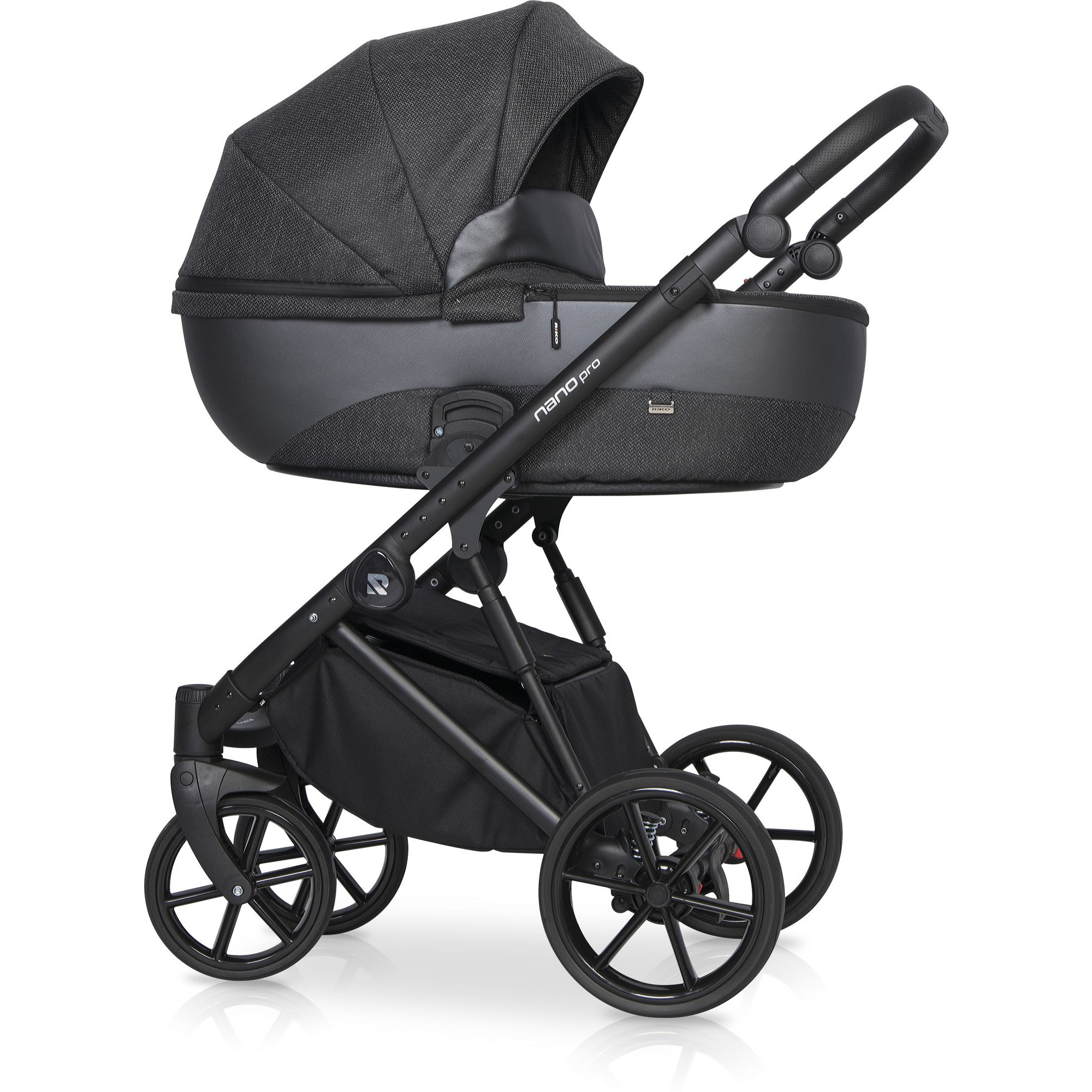 Коляска 2в1 Riko Nano Pro 06 Carbon