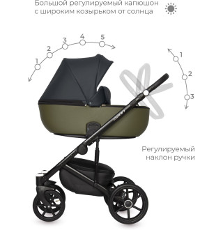 Коляска 2в1 Riko Ozon 02