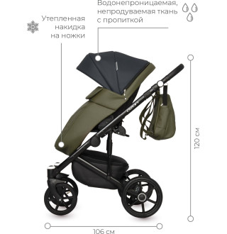 Коляска 2в1 Riko Ozon 02