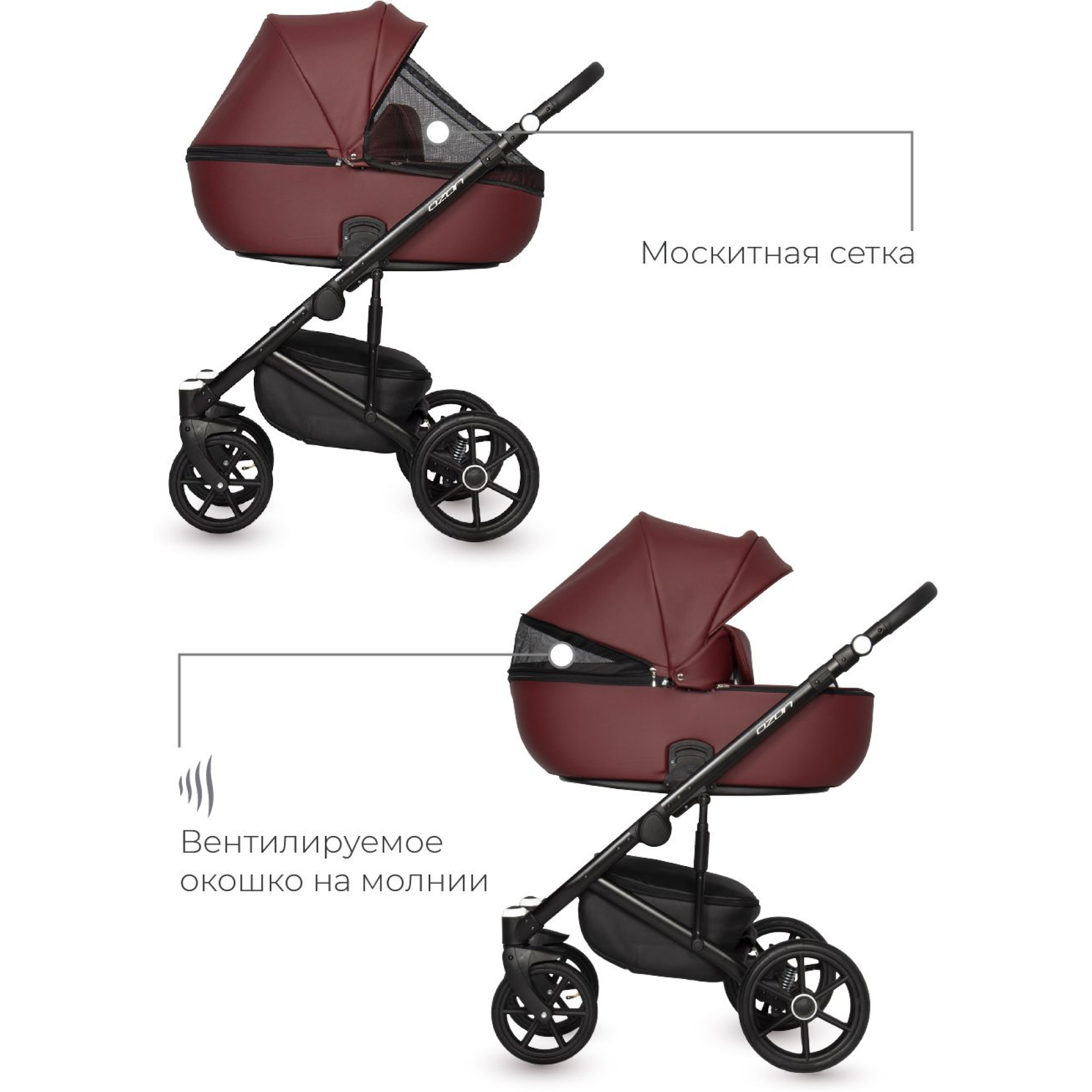 Коляска 2в1 Riko Ozon 04