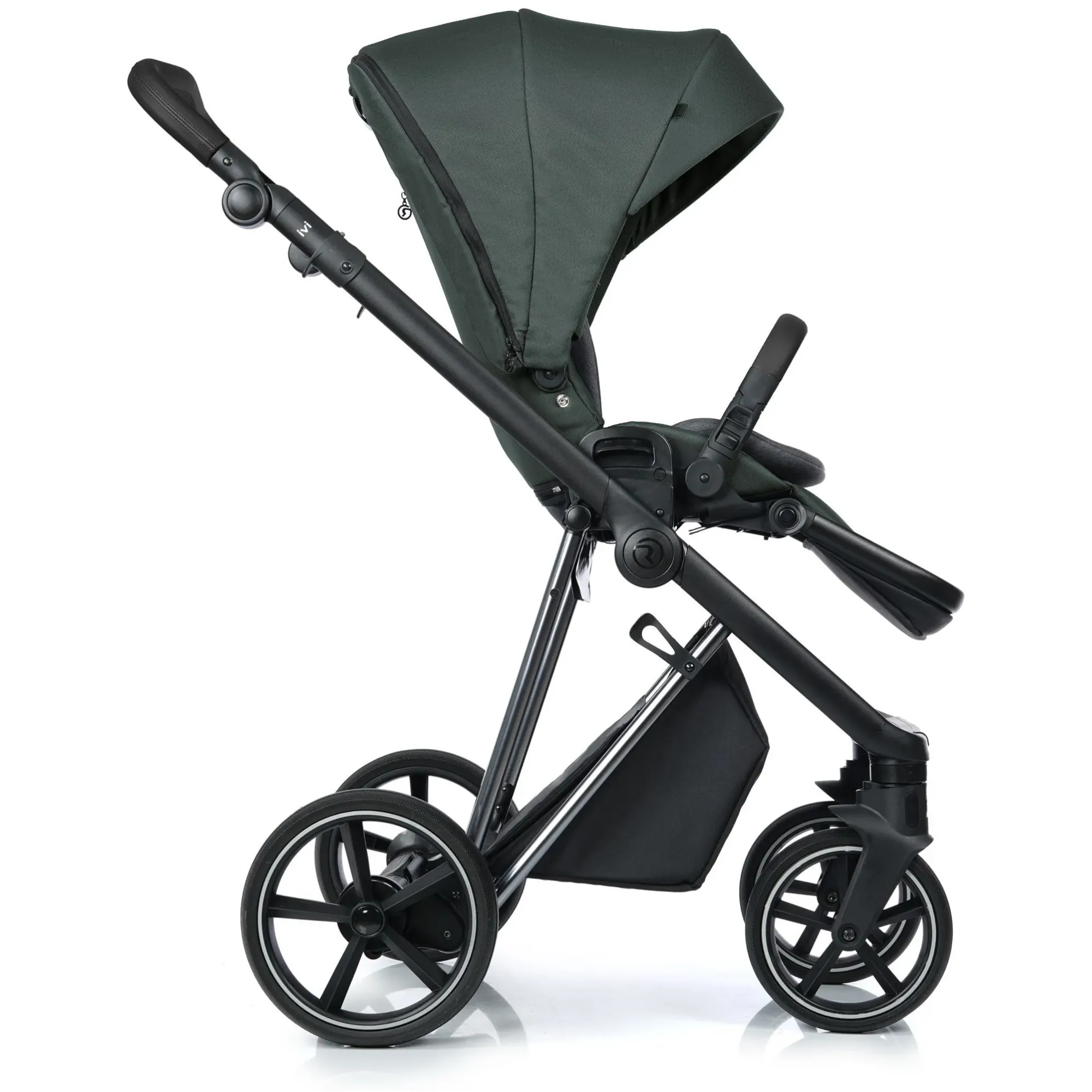 Коляска 2в1 Roan Ivi 2.0 Black Forest