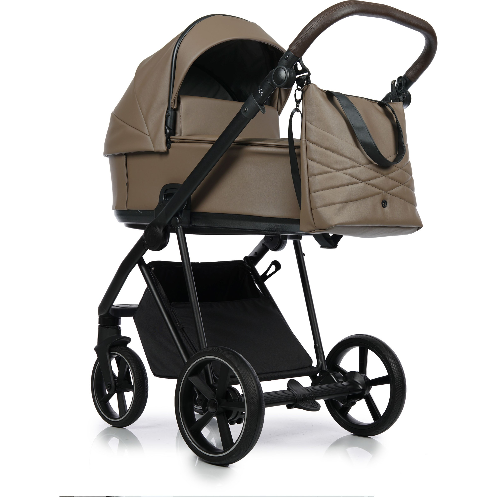 Коляска 2в1 Roan Ivi 2.0 Ivi Camel ECO