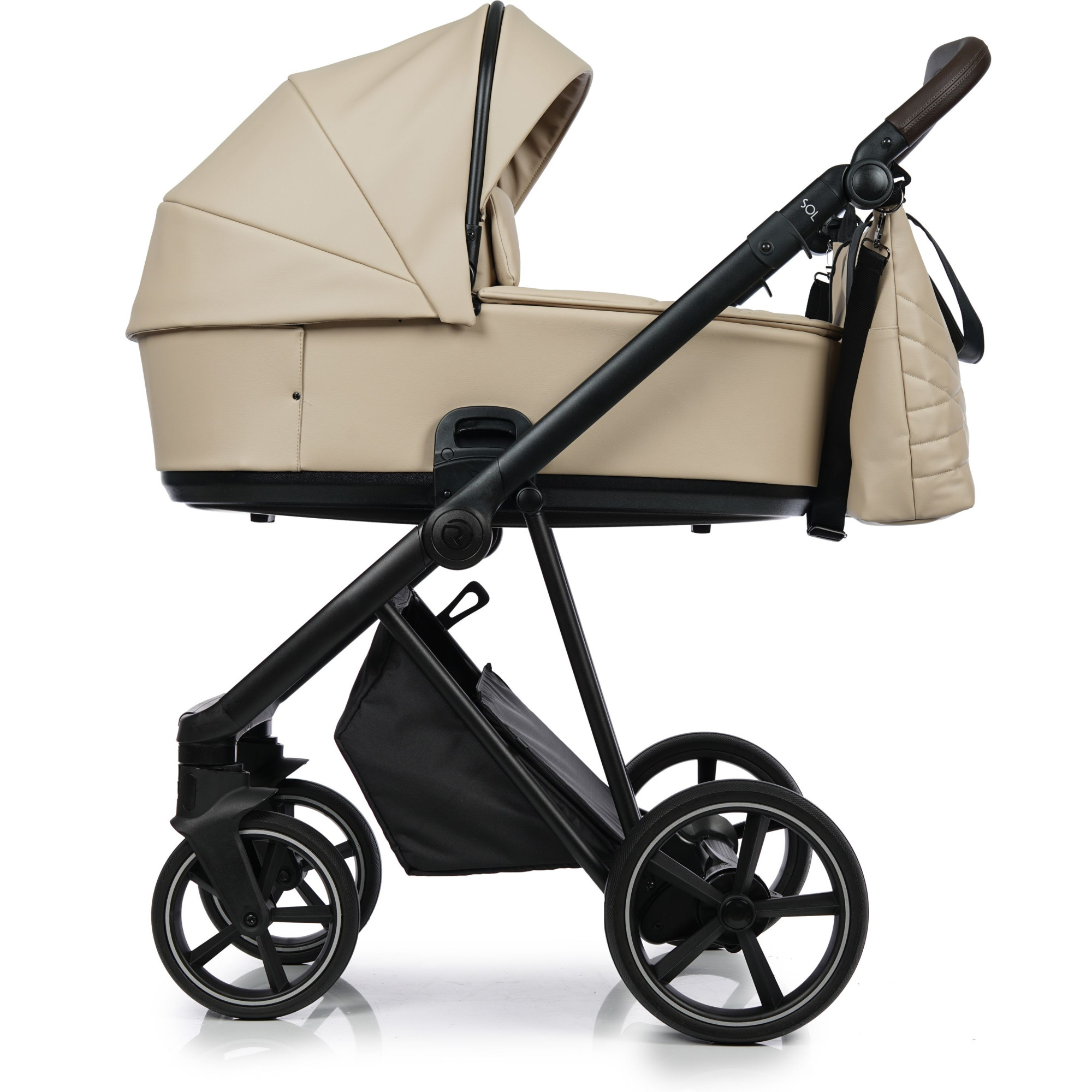 Коляска 2в1 Roan Ivi 2.0 Ivi Caramel ECO