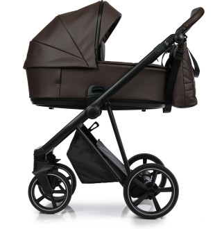 Коляска 2в1 Roan Ivi 2.0 Ivi Chocolate Rose Gold ECO