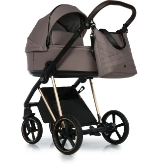 Коляска 2в1 Roan Ivi 2.0 Cocoa Rose Gold