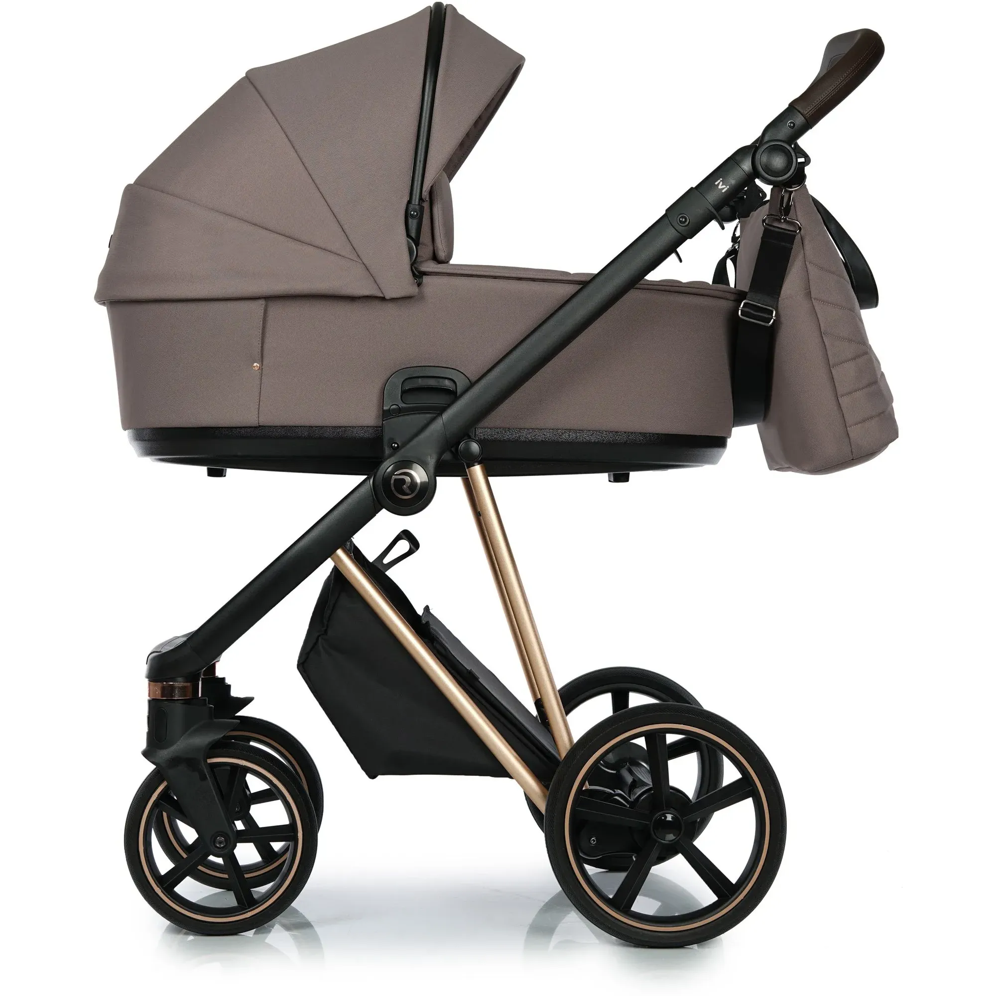 Коляска 2в1 Roan Ivi 2.0 Cocoa Rose Gold