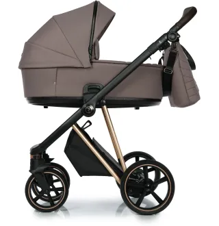 Коляска 2в1 Roan Ivi 2.0 Cocoa Rose Gold