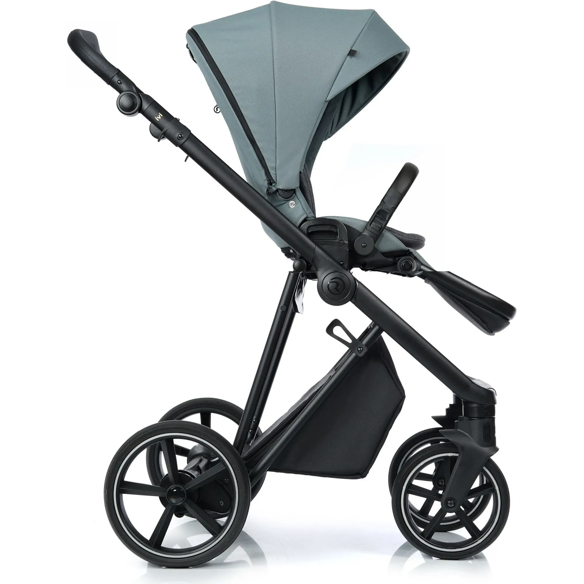 Коляска 2в1 Roan Ivi 2.0 Pine Green Champagne