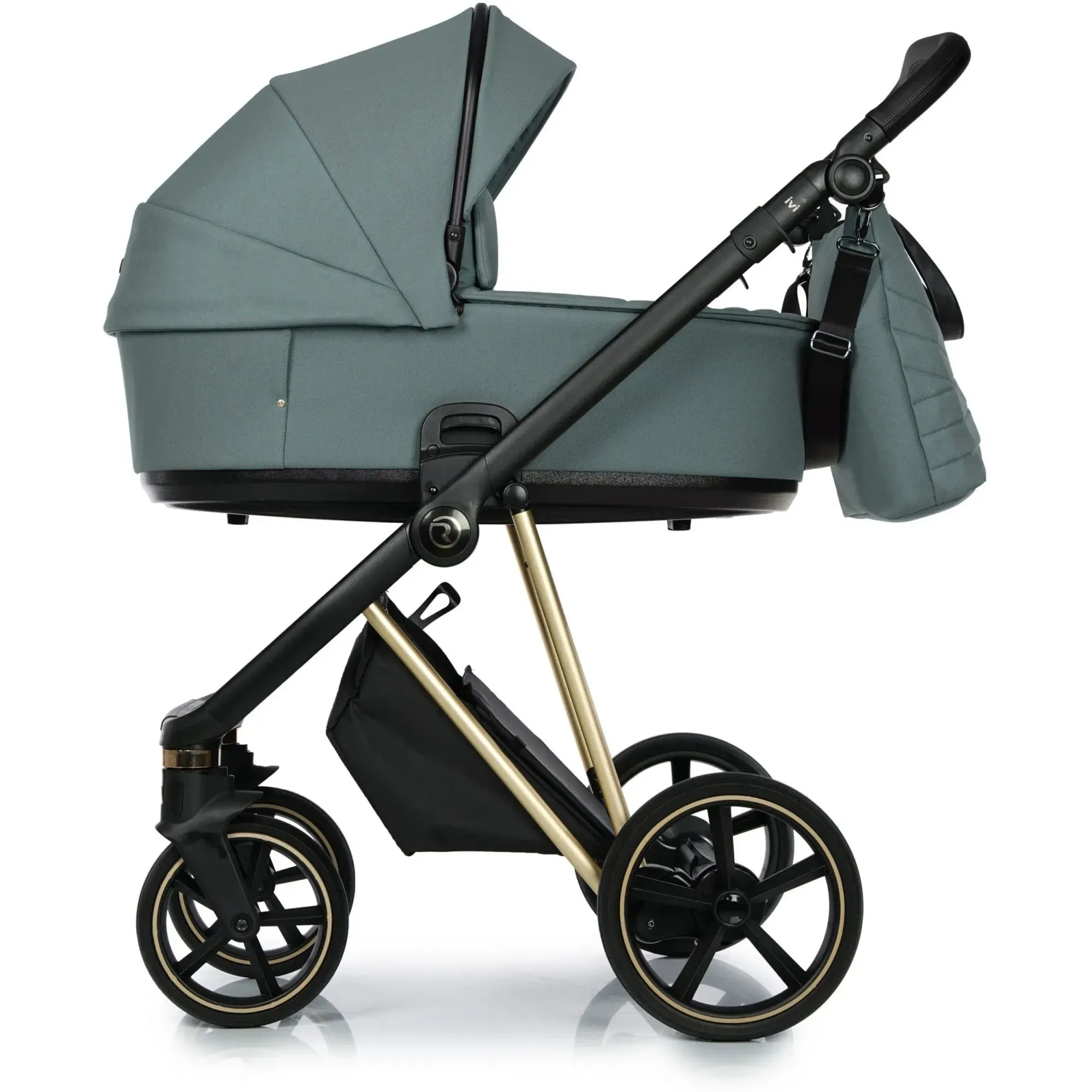 Коляска 2в1 Roan Ivi 2.0 Pine Green Gold