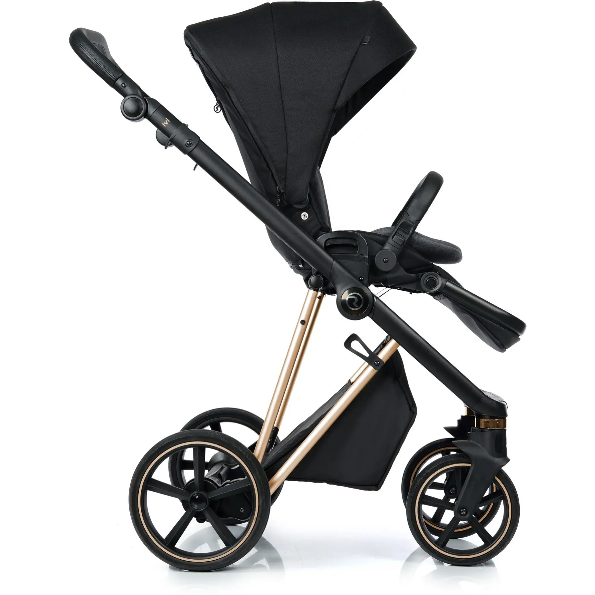 Коляска 2в1 Roan Ivi 2.0 Raven Rose Gold