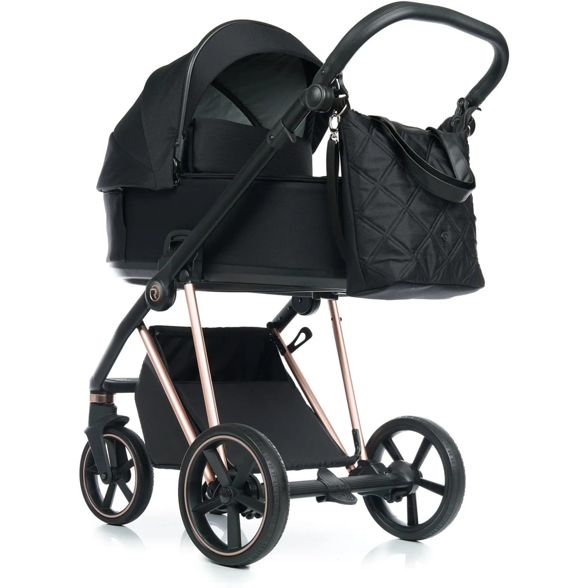 Коляска 2в1 Roan Ivi 2.0 Raven Rose Gold