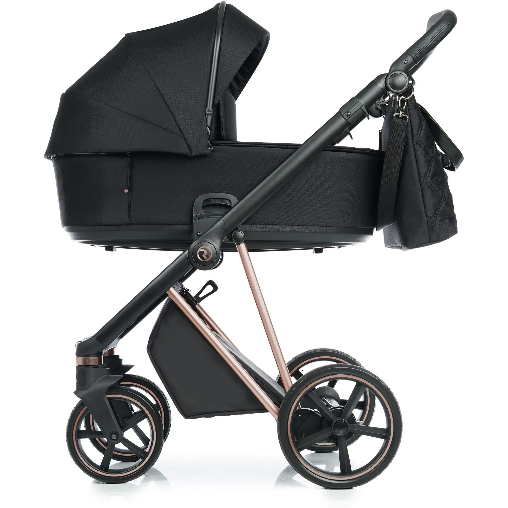 Коляска 2в1 Roan Ivi 2.0 Raven Rose Gold