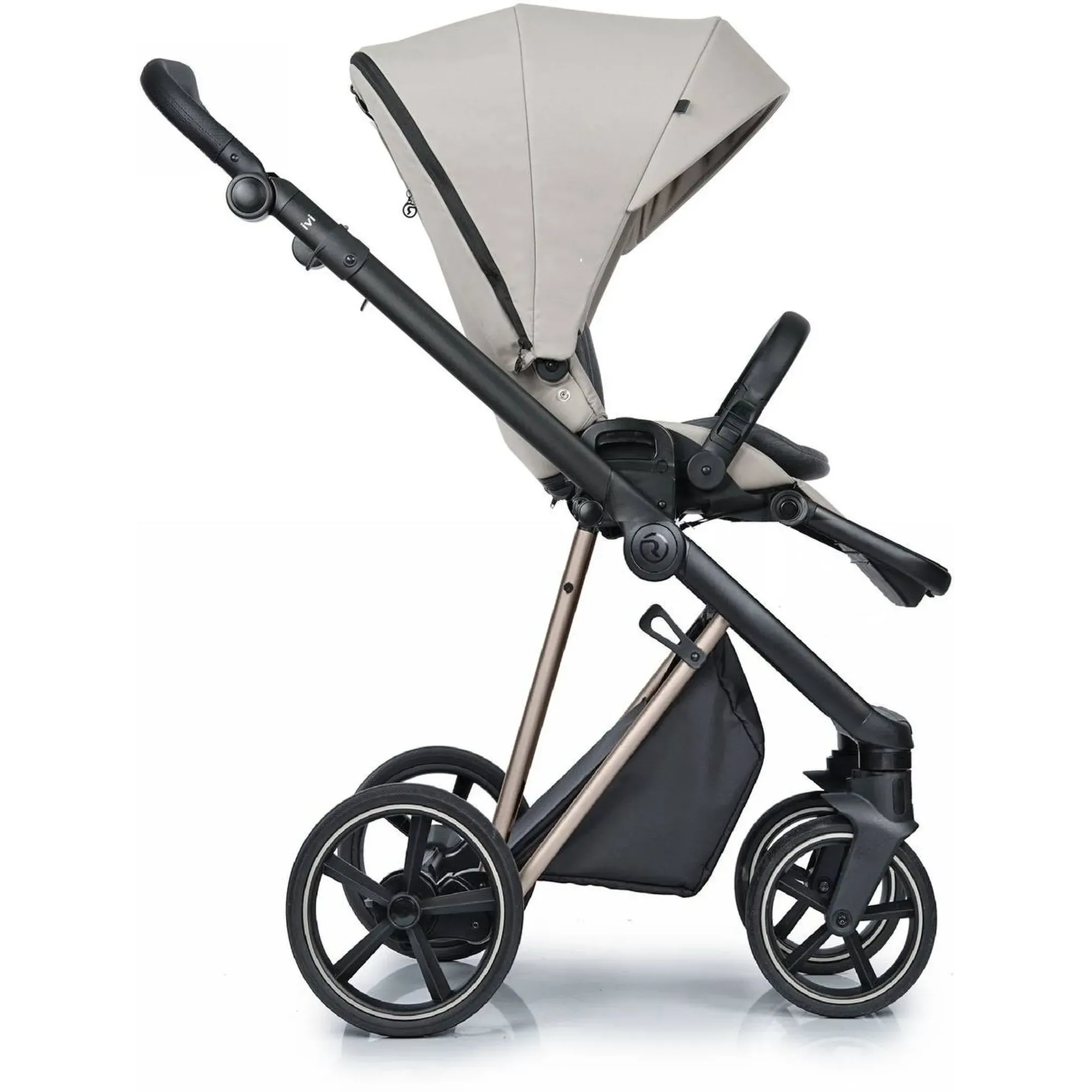 Коляска 2в1 Roan Ivi 2.0 Sesame Champagne