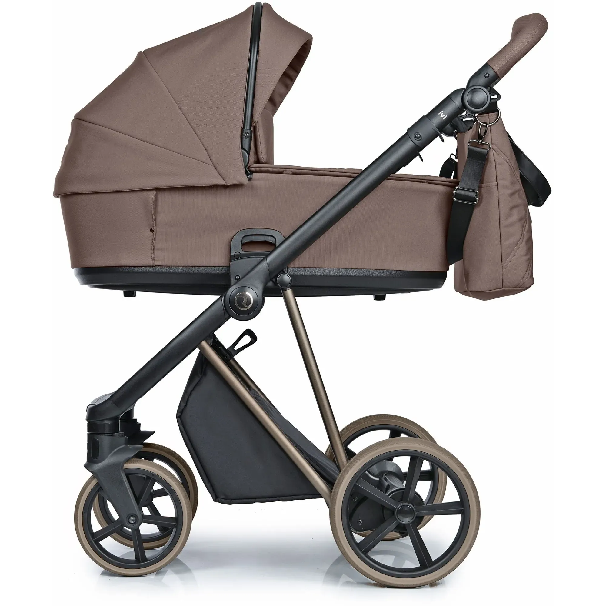 Коляска 2в1 Roan Ivi 2.0 Vintage Collection Mocha Mousse