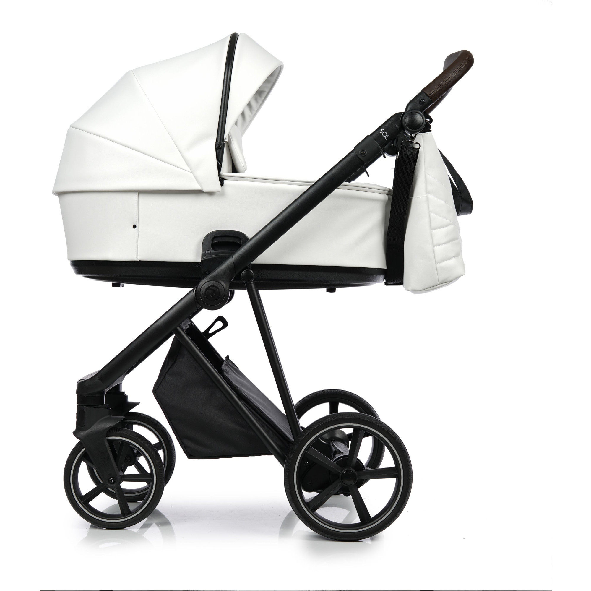 Коляска 2в1 Roan Ivi 2.0 Ivi White Rose Gold ECO