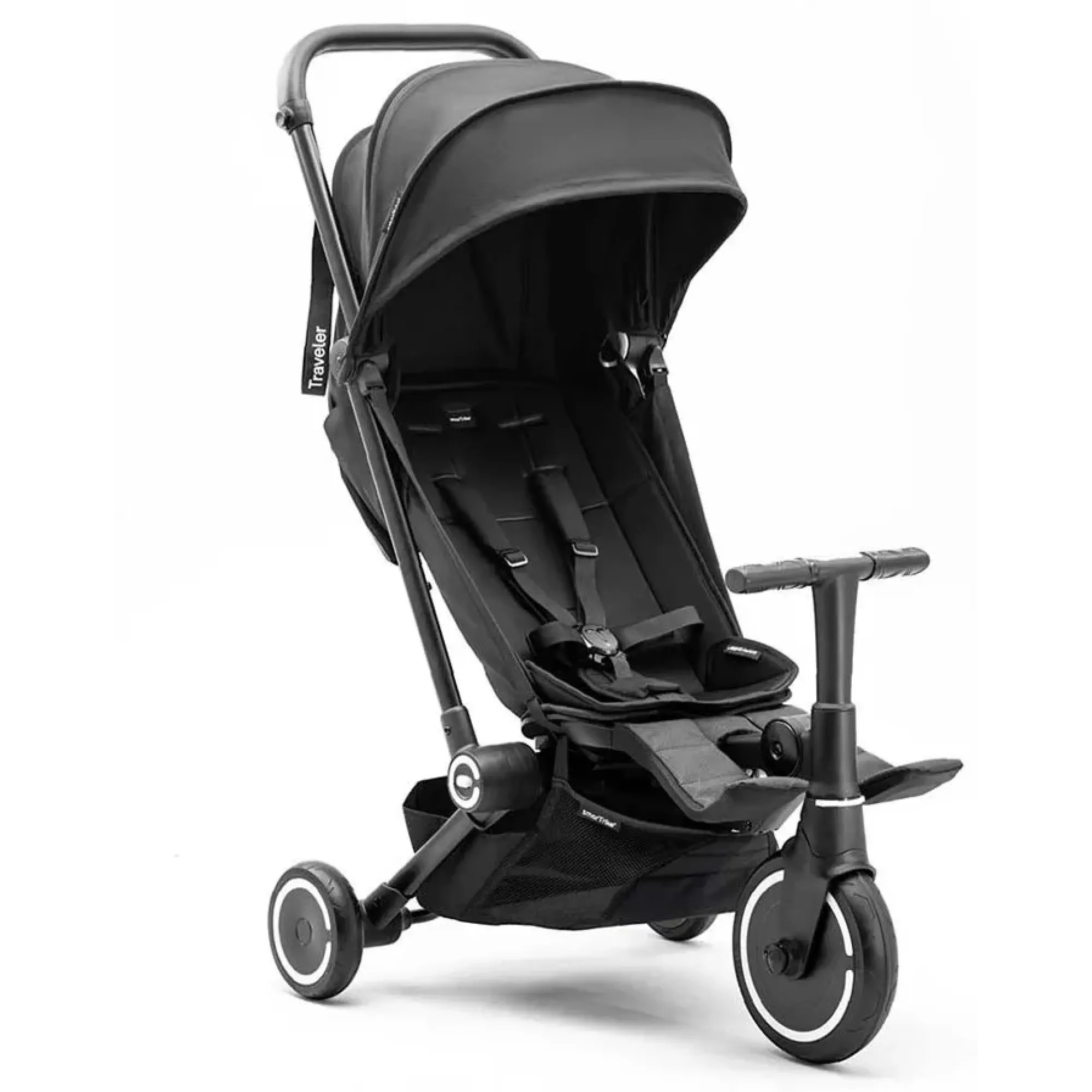Коляска-велосипед smarTrike Traveler Black