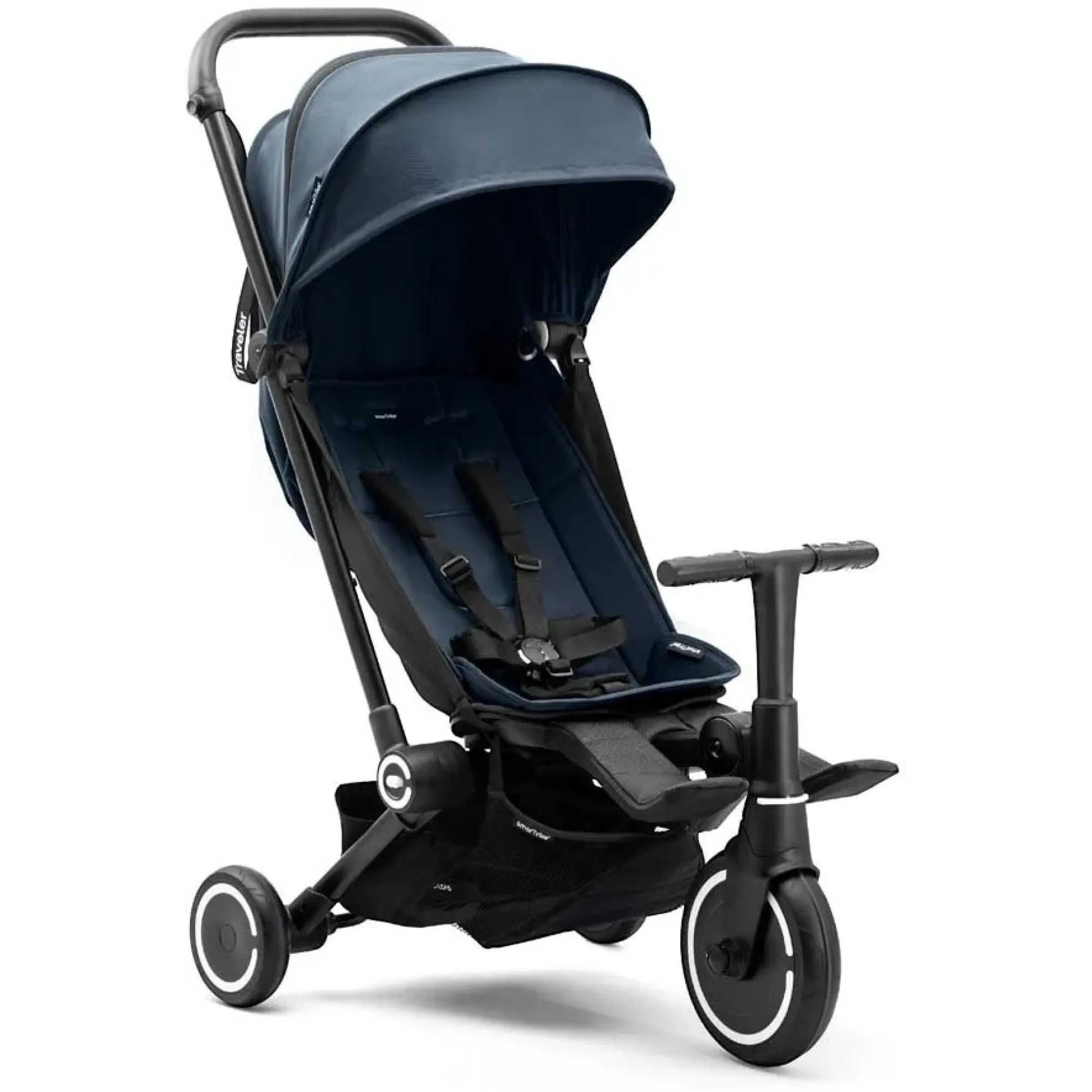 Коляска-велосипед smarTrike Traveler Blue
