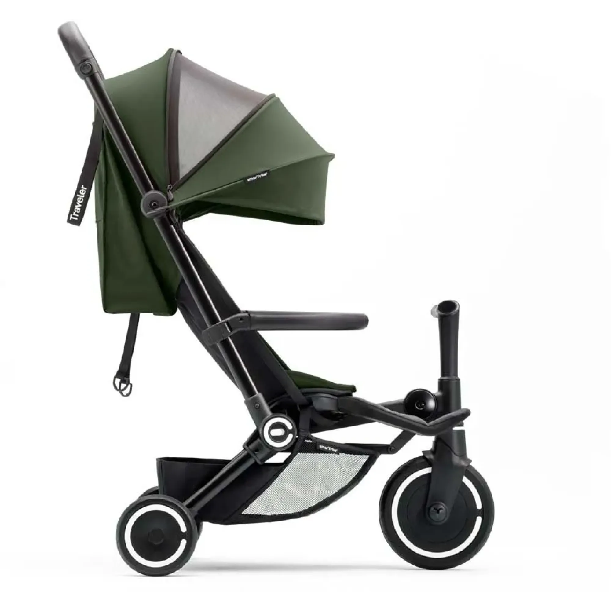 Коляска-велосипед smarTrike Traveler Olive