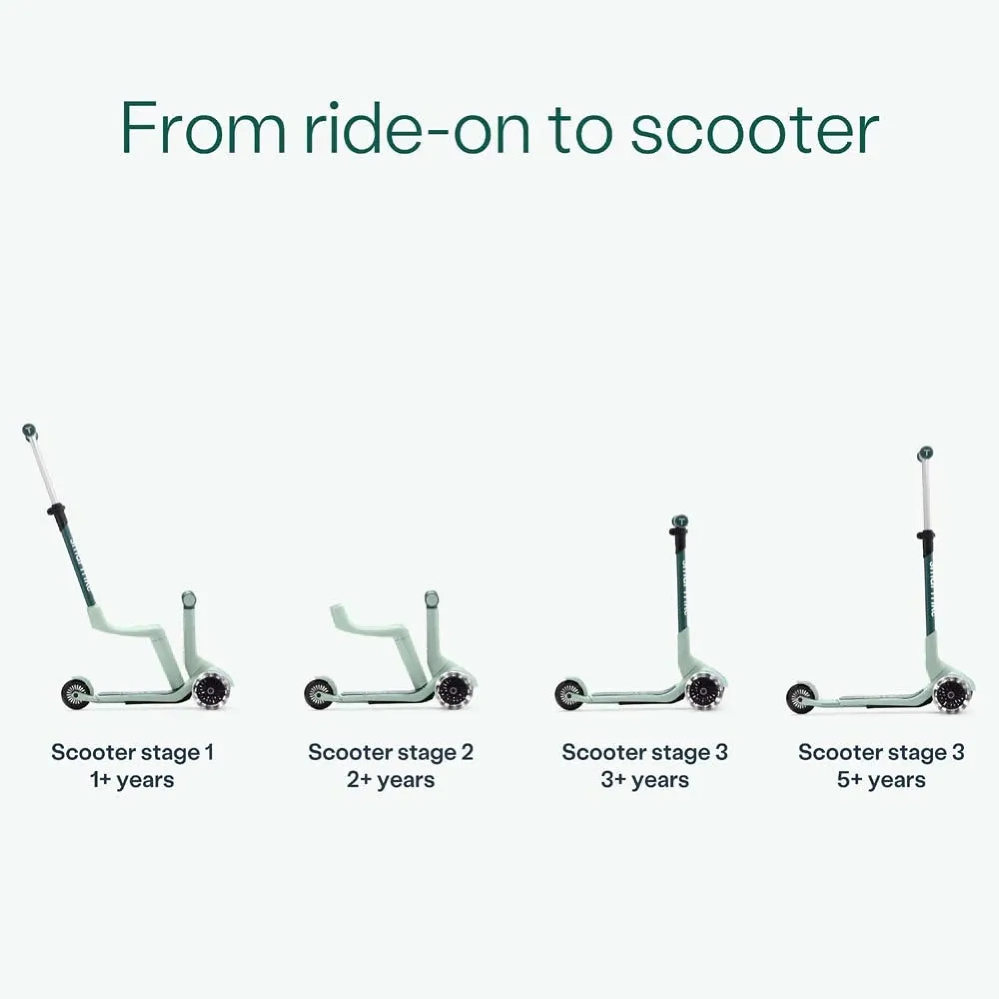 Самокат smarTrike Xtend Mini-ride Green