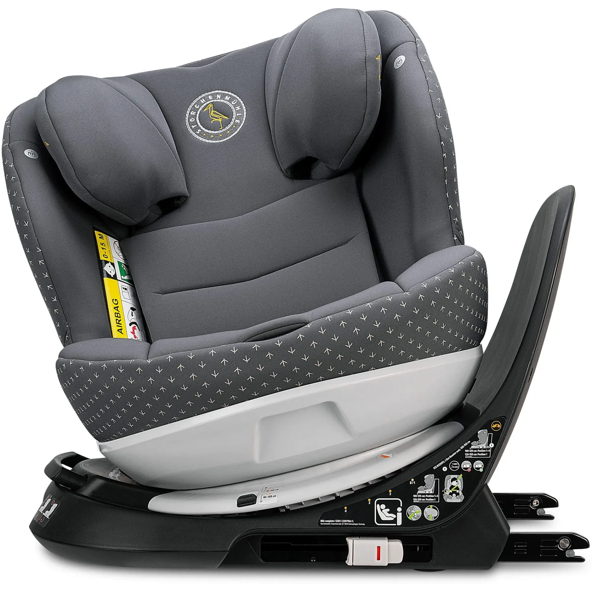 Автокрісло Storchenmuhle Niki complete i-Size Asphalt