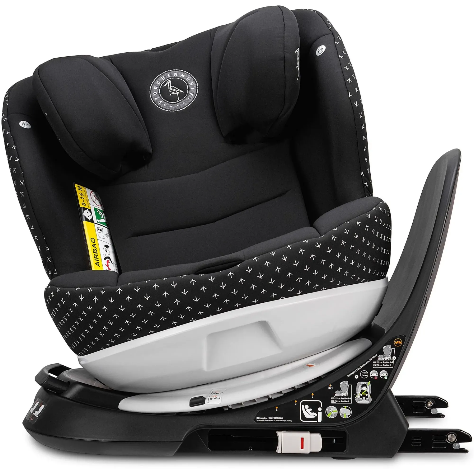 Автокрісло Storchenmuhle Niki complete i-Size Onyx