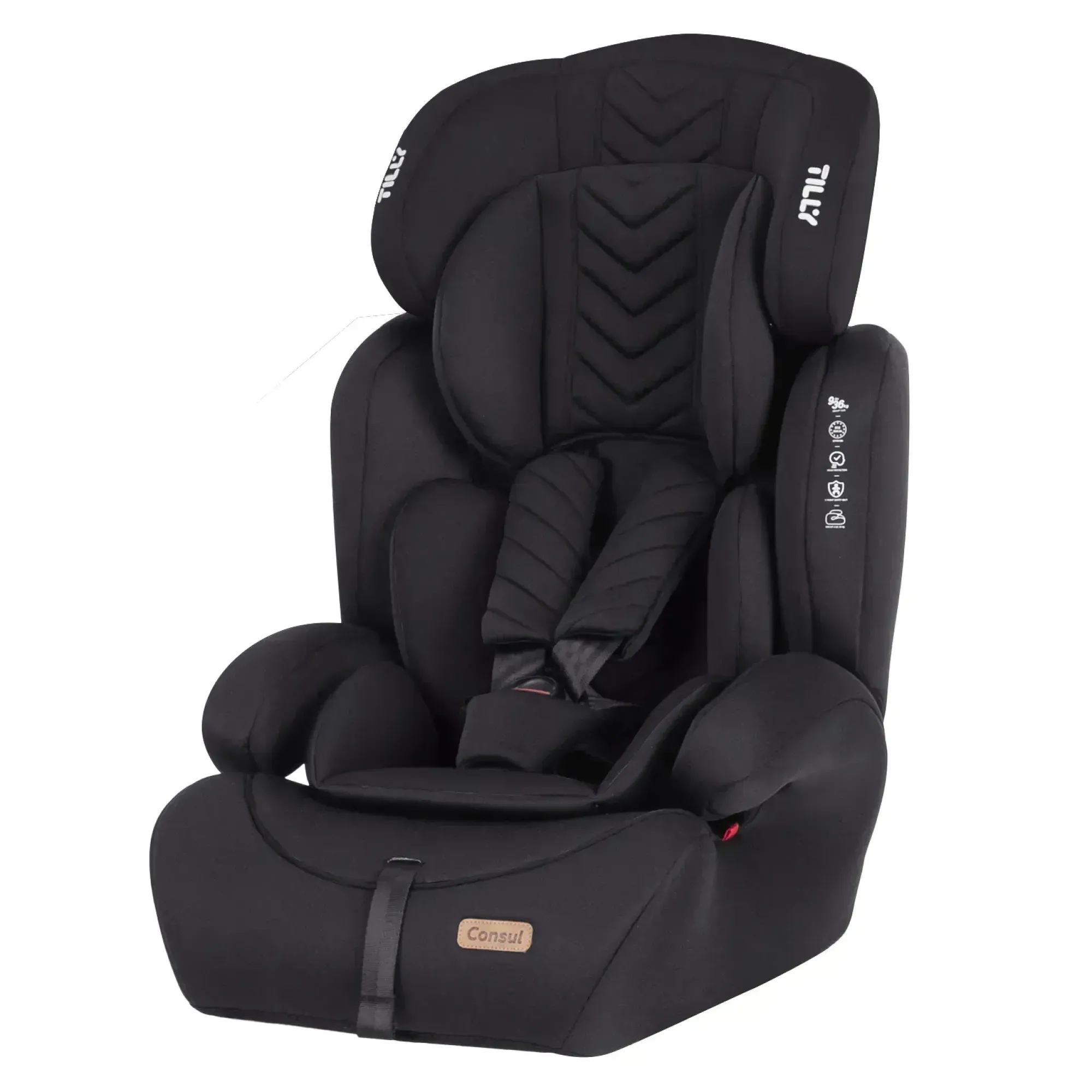 Автокрісло Tilly Consul T-531/4 Black