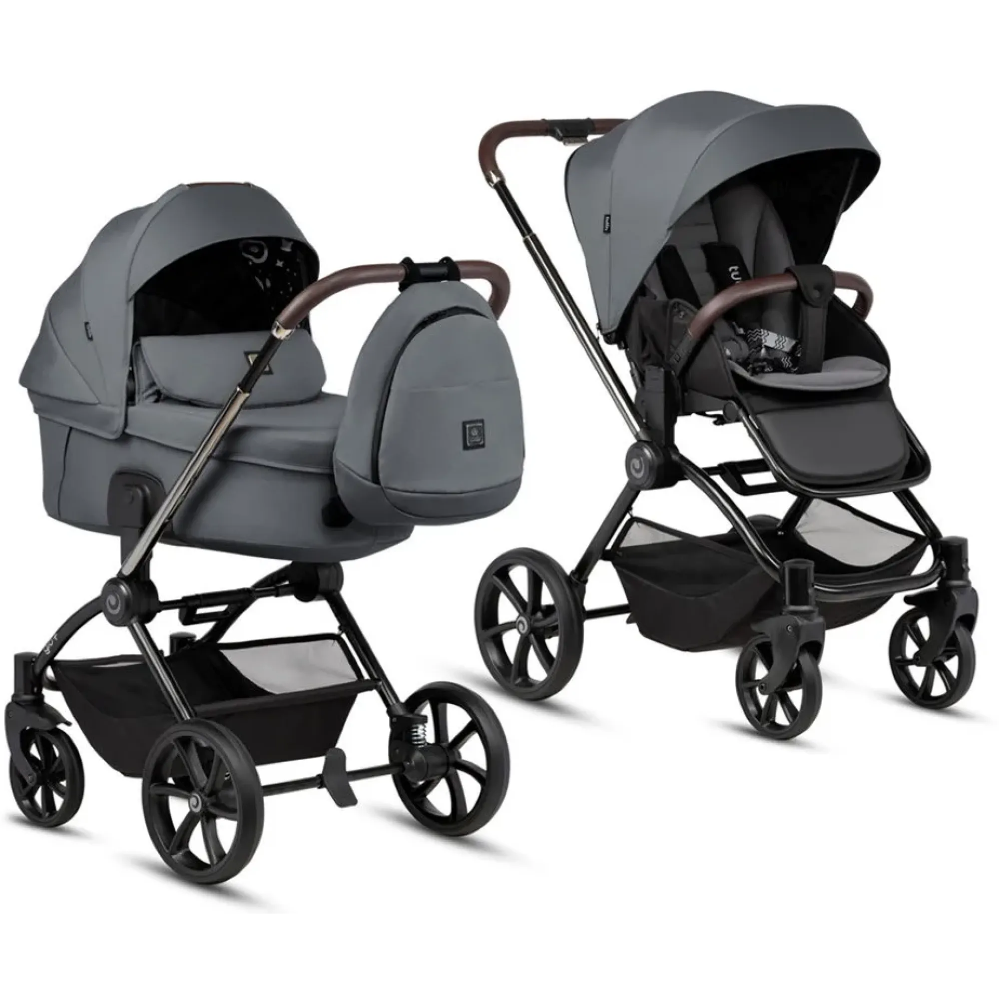 Коляска 2 в 1 Tutis Gio Plus Grigio
