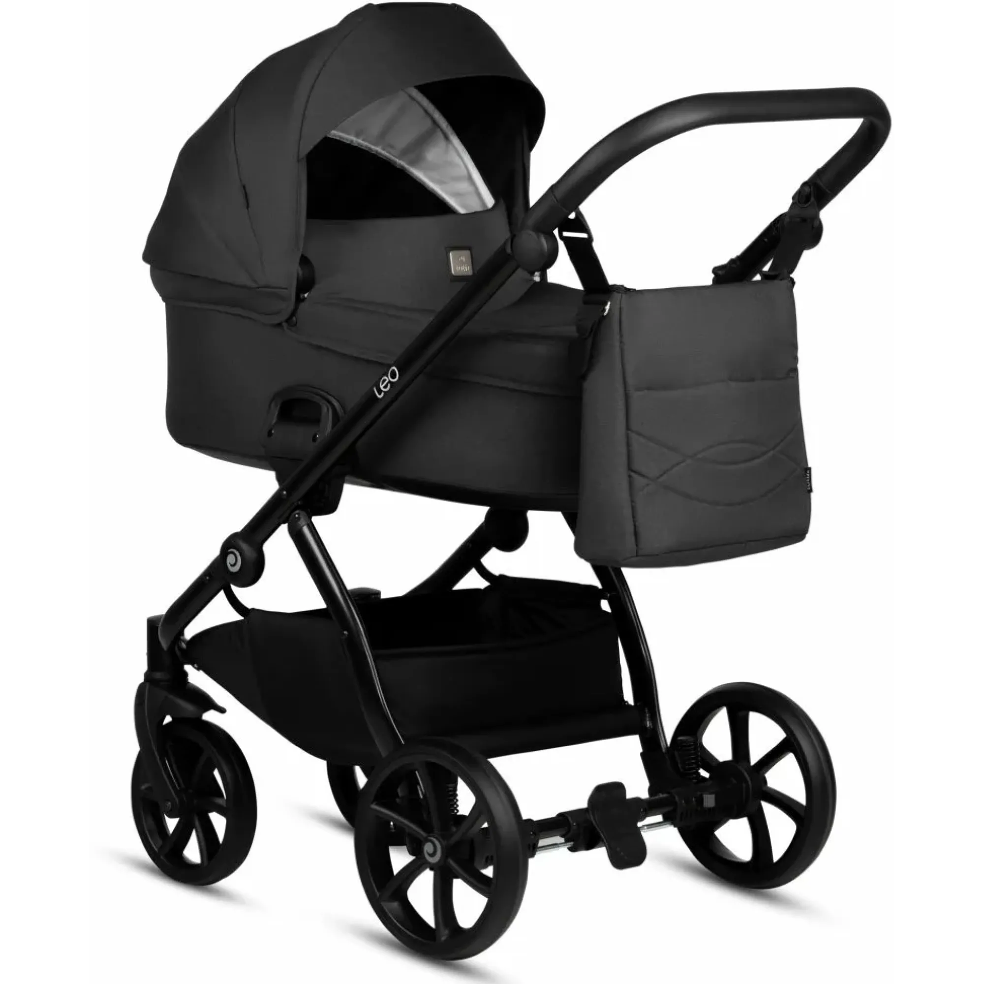 Коляска 2 в 1 Tutis Leo Plus Black