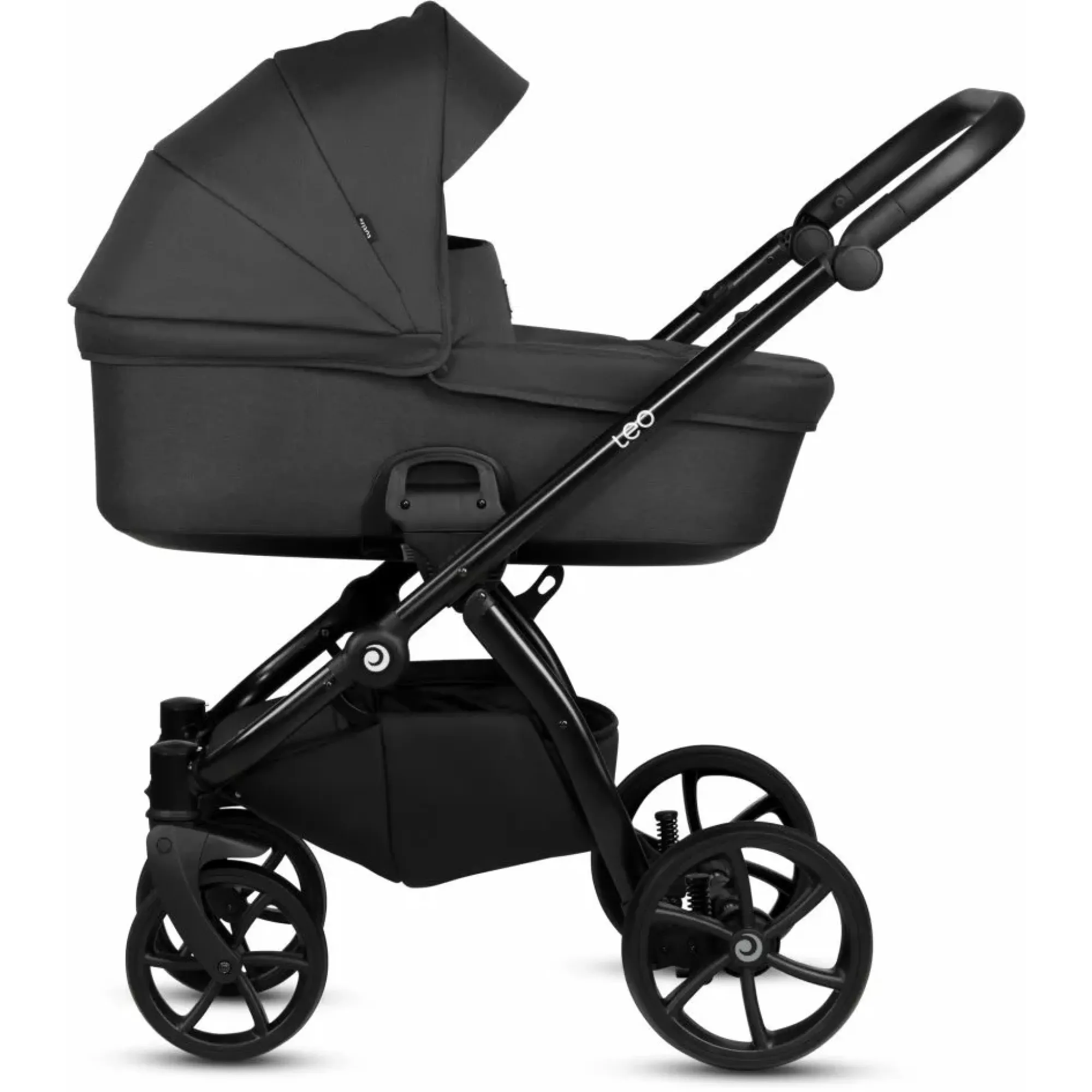 Коляска 2 в 1 Tutis Leo Plus Black