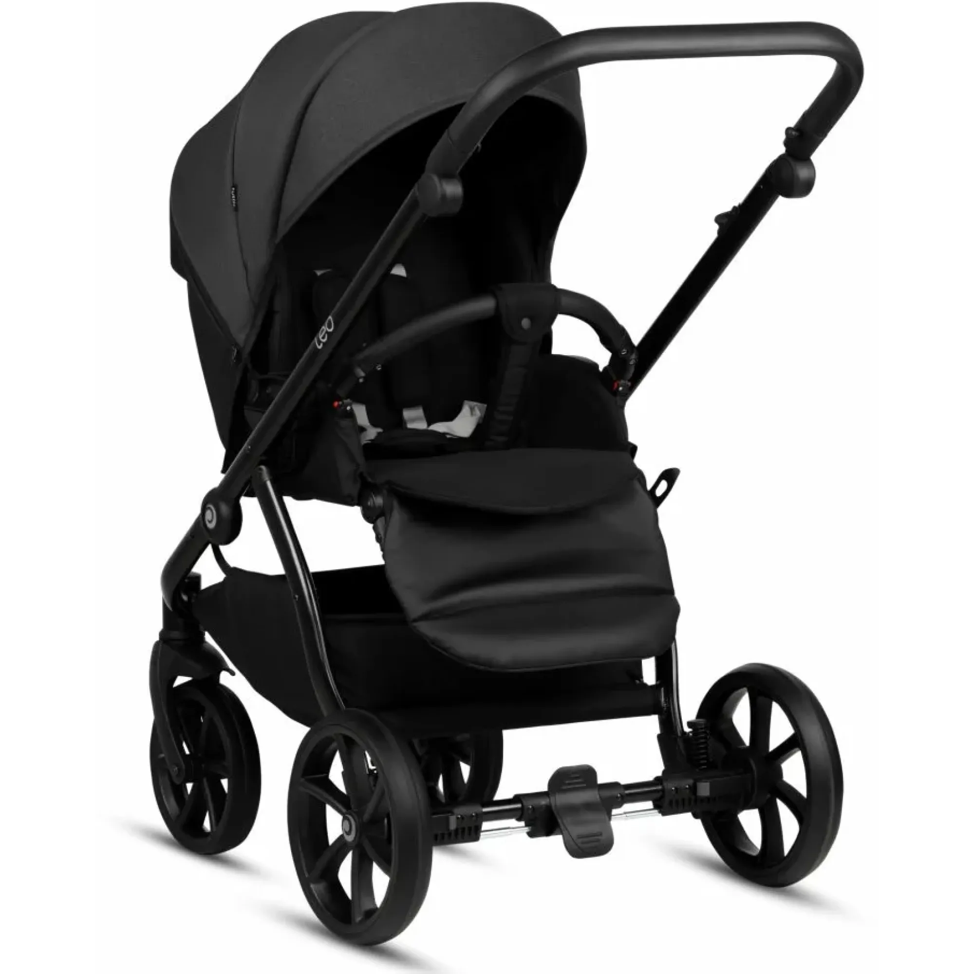 Коляска 2 в 1 Tutis Leo Plus Black