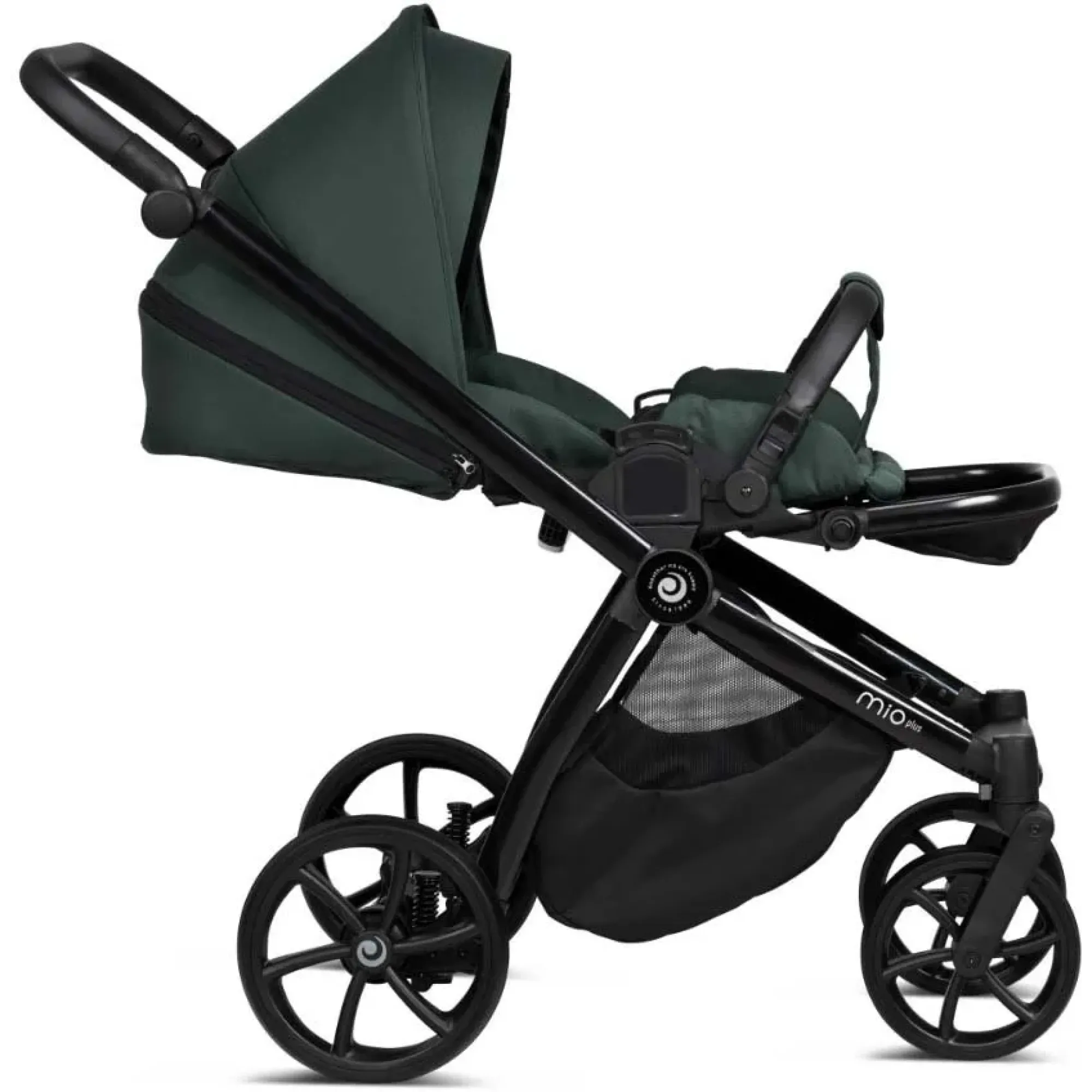 Коляска 2 в 1 Tutis Mio3 plus Essential Pacific Green