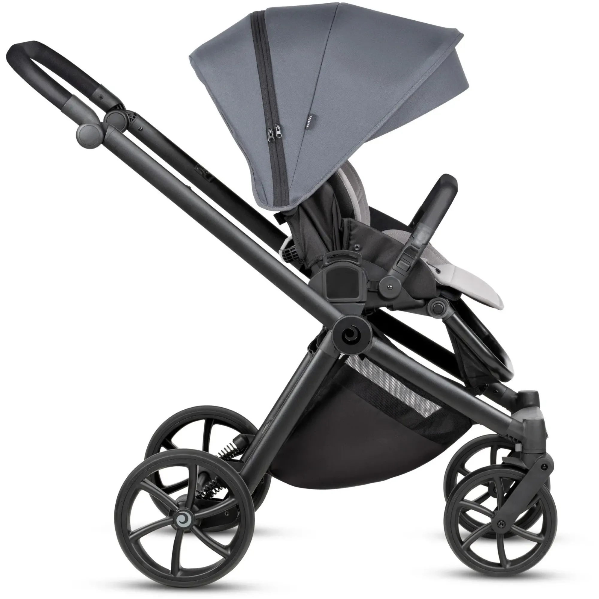 Коляска 2в1 Tutis Mio3 plus Essential Dark Grey