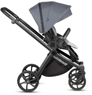 Коляска 2в1 Tutis Mio3 plus Essential Dark Grey