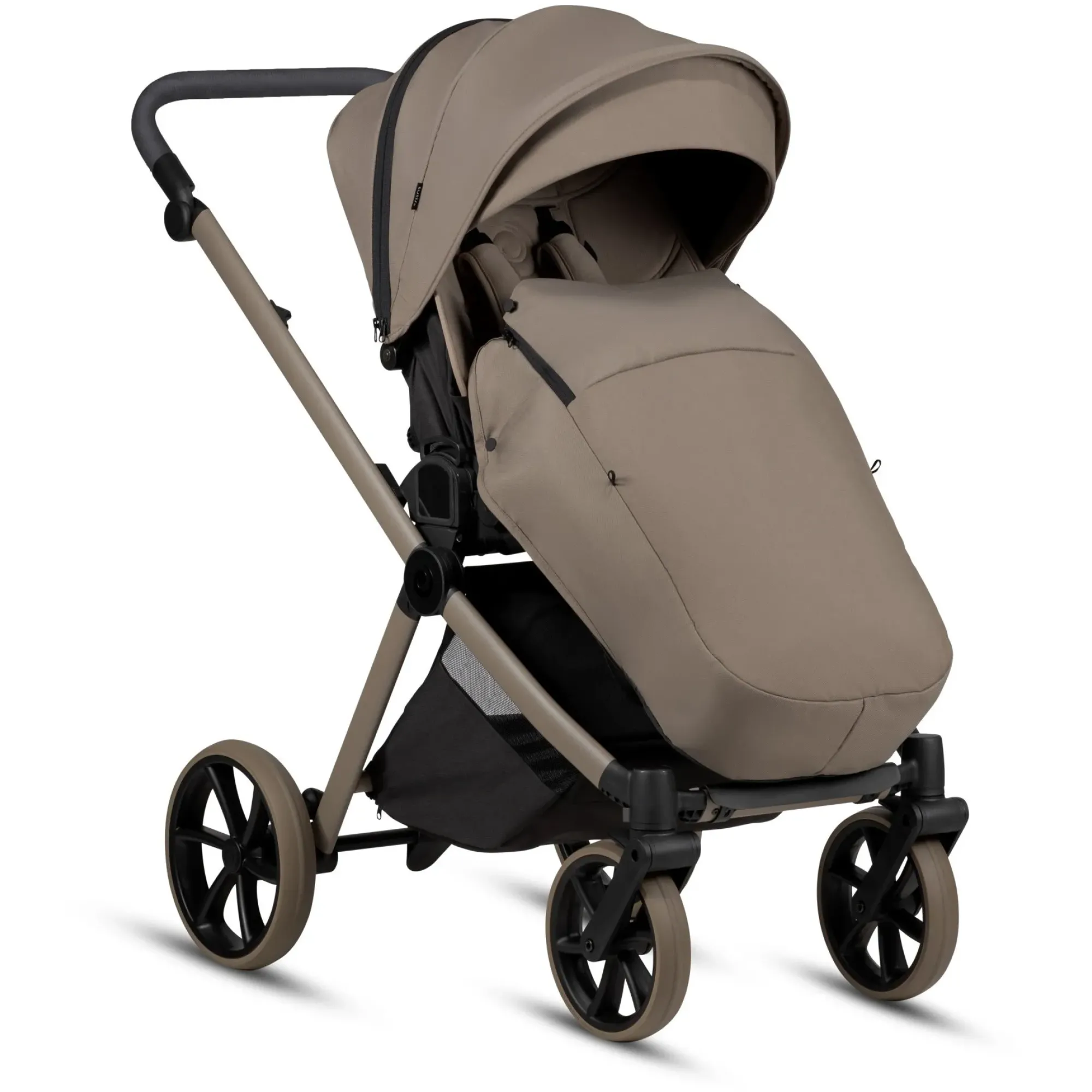 Коляска 2в1 Tutis Mio3 plus Essential Taupe Deep