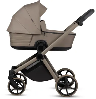 Коляска 2в1 Tutis Mio3 plus Essential Taupe Deep