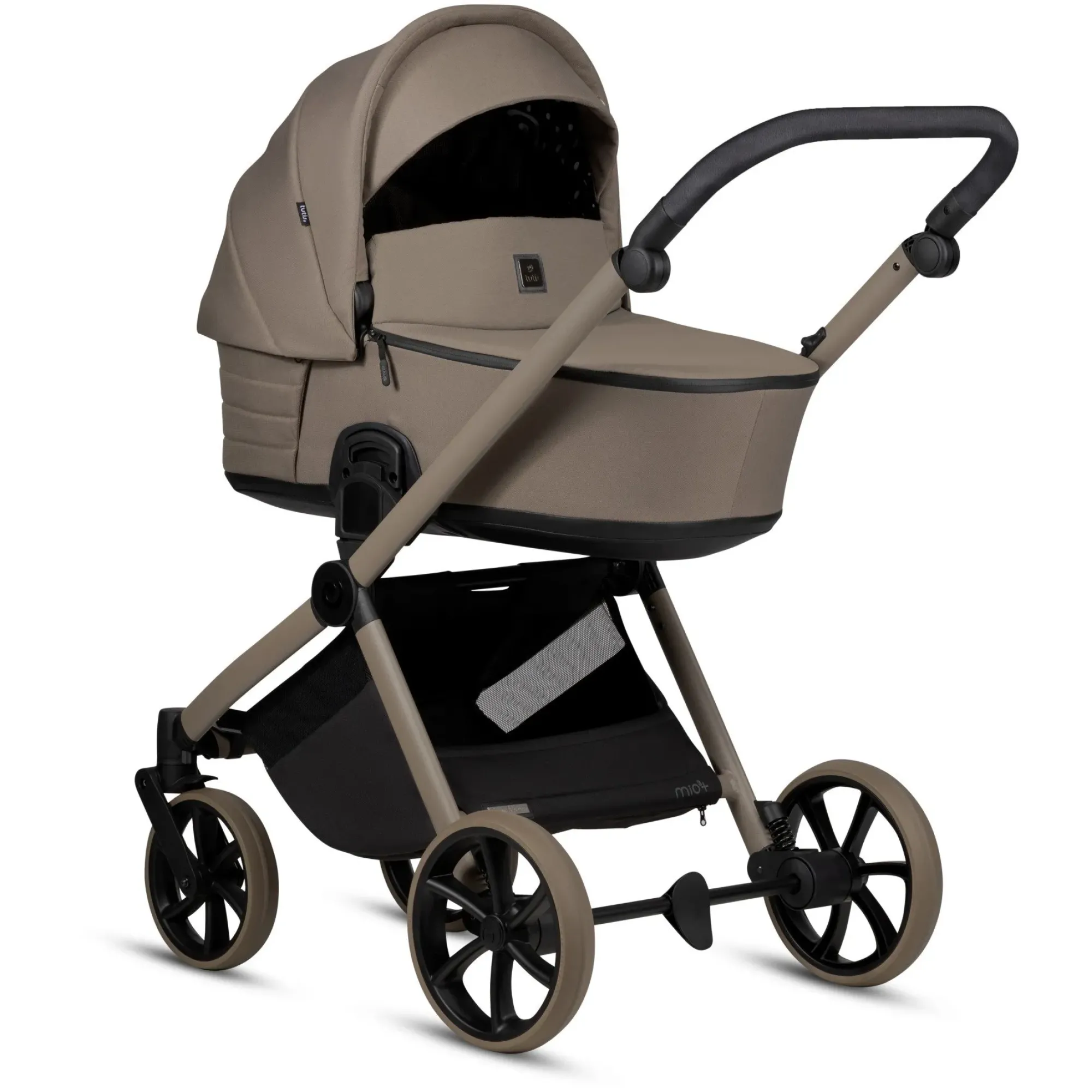 Коляска 2в1 Tutis Mio3 plus Essential Taupe Deep