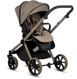 Коляска 2в1 Tutis Mio3 plus Essential Taupe Deep