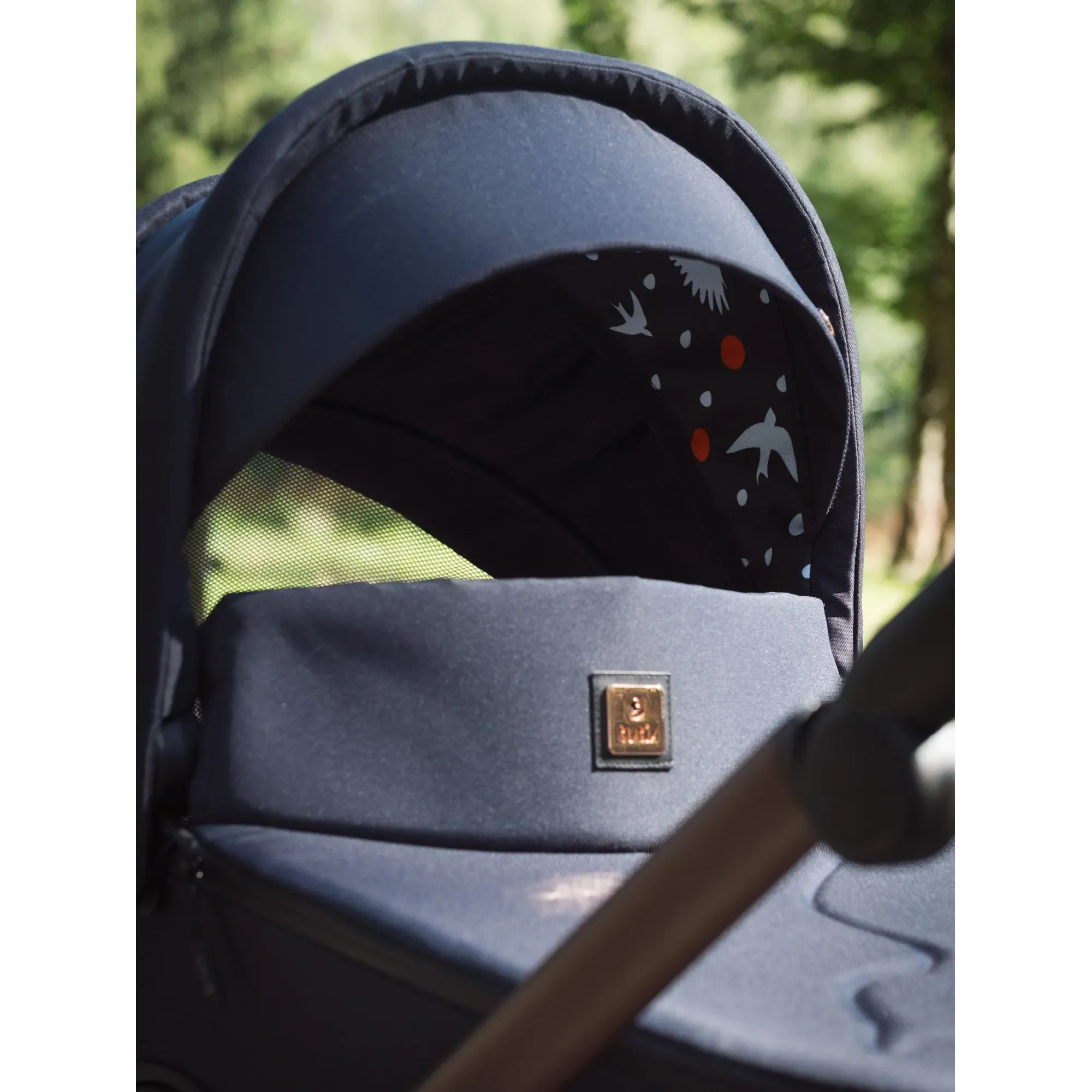 Коляска 2в1 Tutis Mio3 plus Limited Edition Midnight Swallow