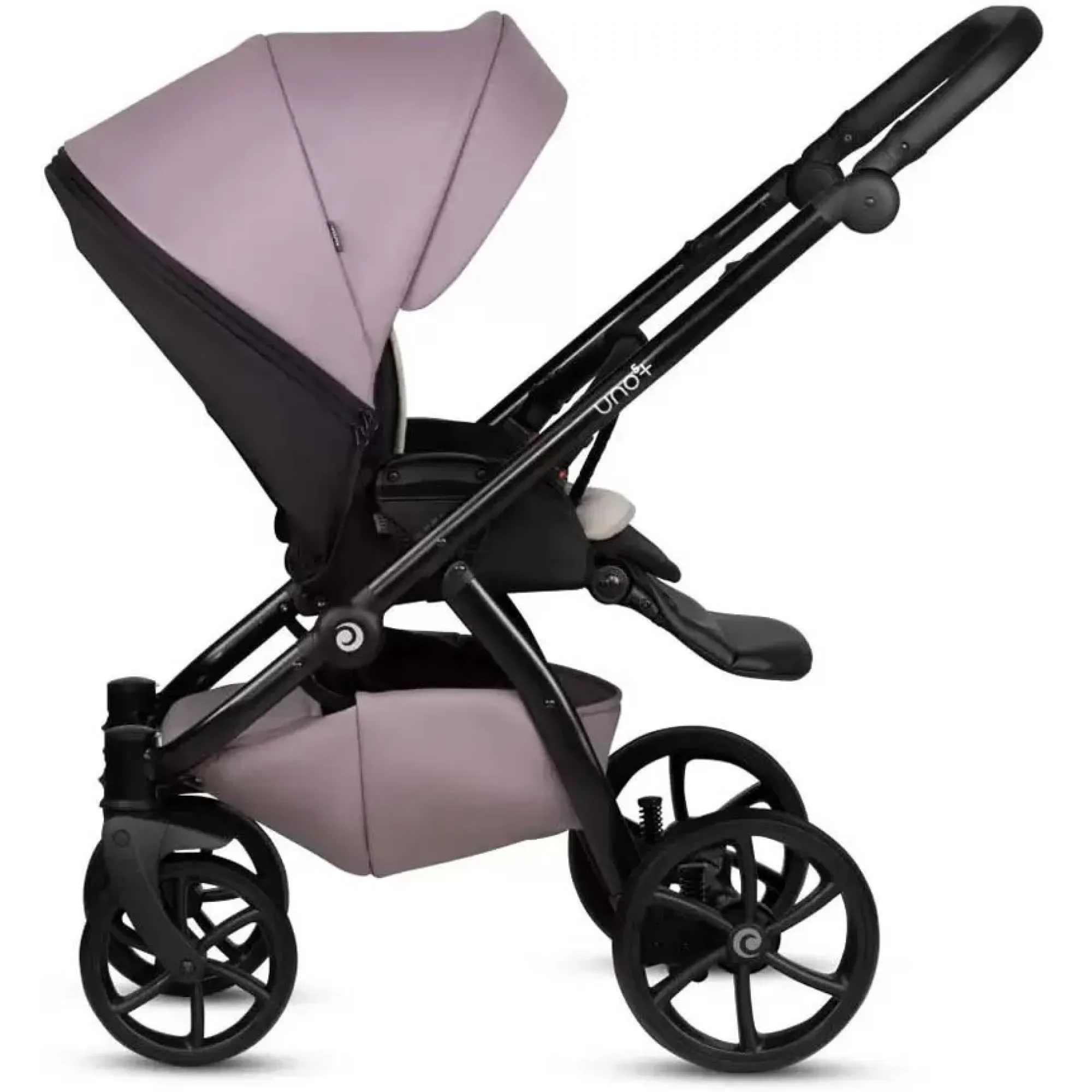 Коляска 2 в 1 Tutis Uno5 plus Leather Mauve