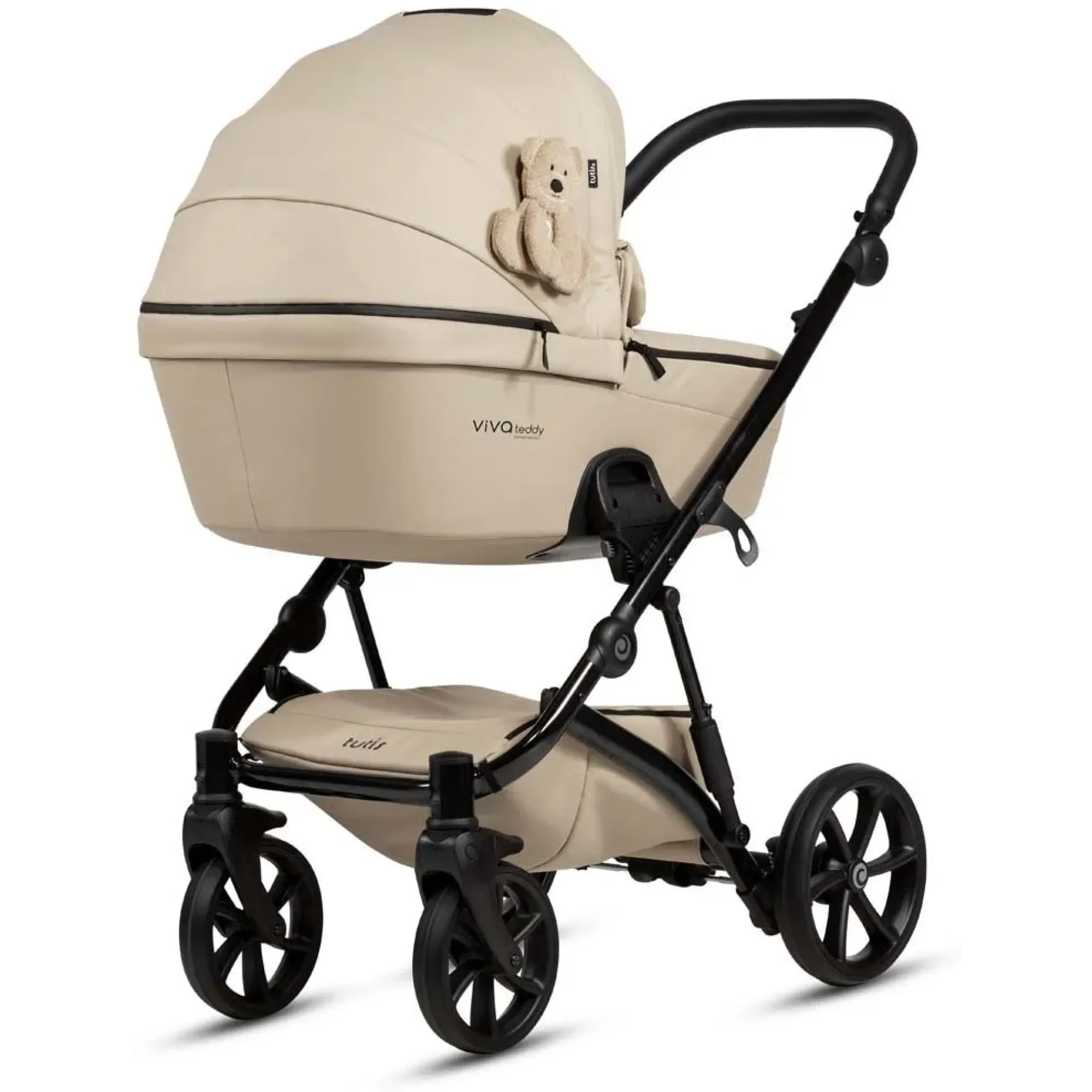 Коляска 2 в 1 Tutis Viva5 plus Teddy Creamy