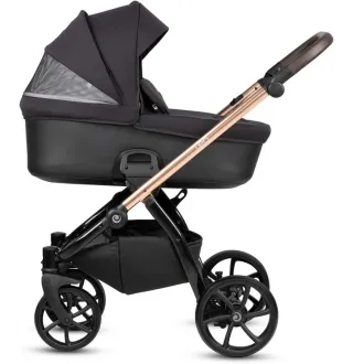Коляска 2 в 1 Tutis Leo Plus Black 2024