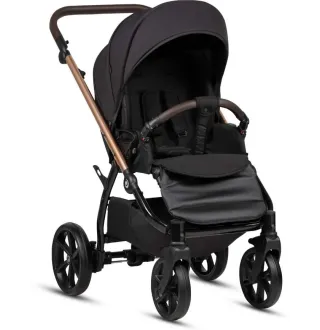 Коляска 2 в 1 Tutis Leo Plus Black 2024