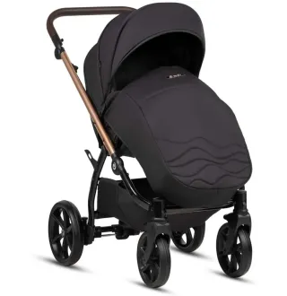 Коляска 2 в 1 Tutis Leo Plus Black 2024