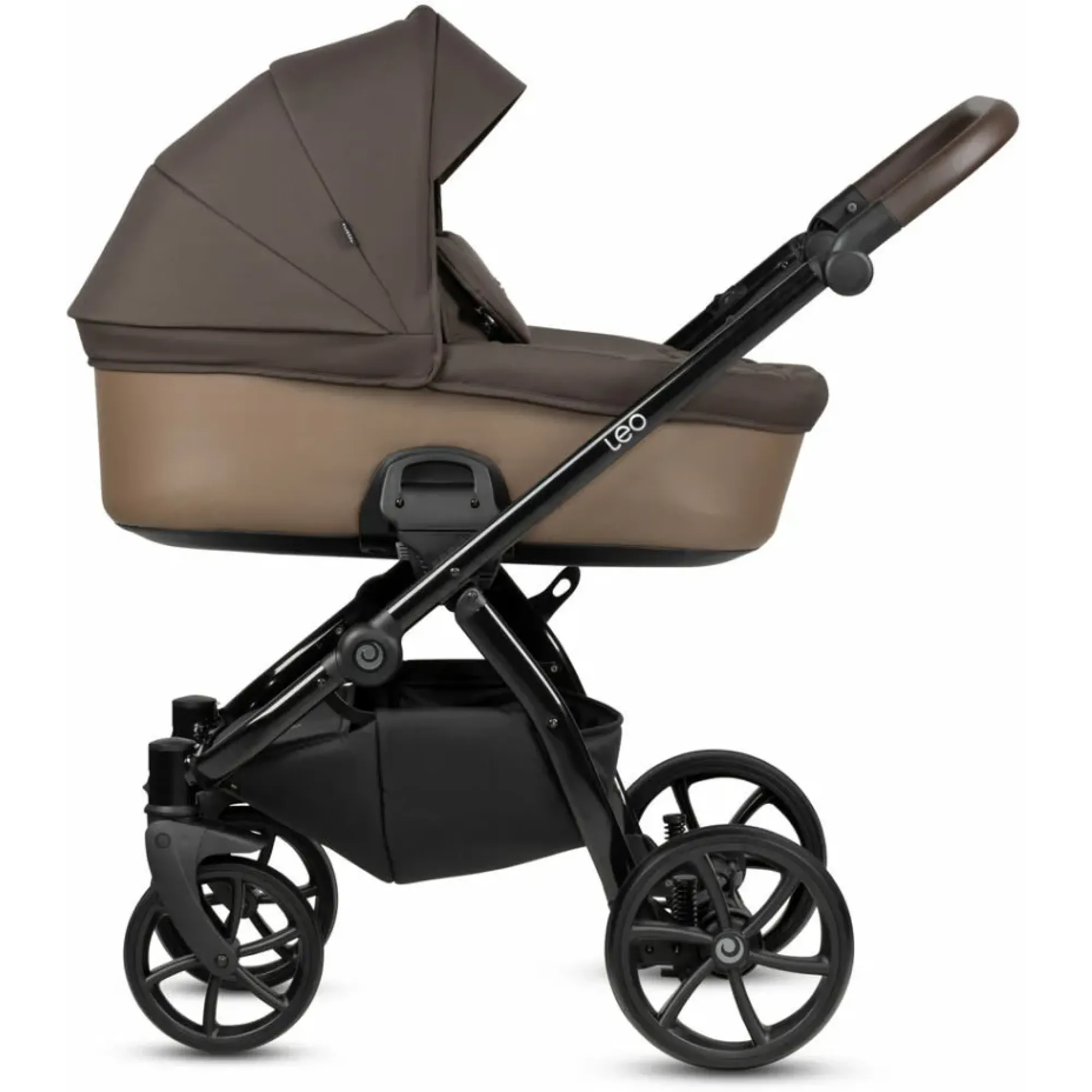 Коляска 2 в 1 Tutis Leo Plus Brown 2024