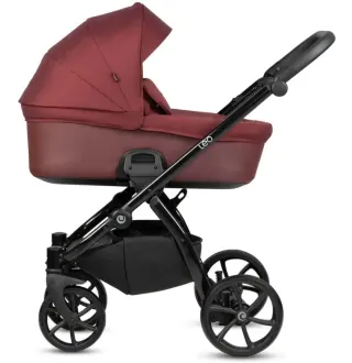 Коляска 2 в 1 Tutis Leo Plus Burgundy 2024