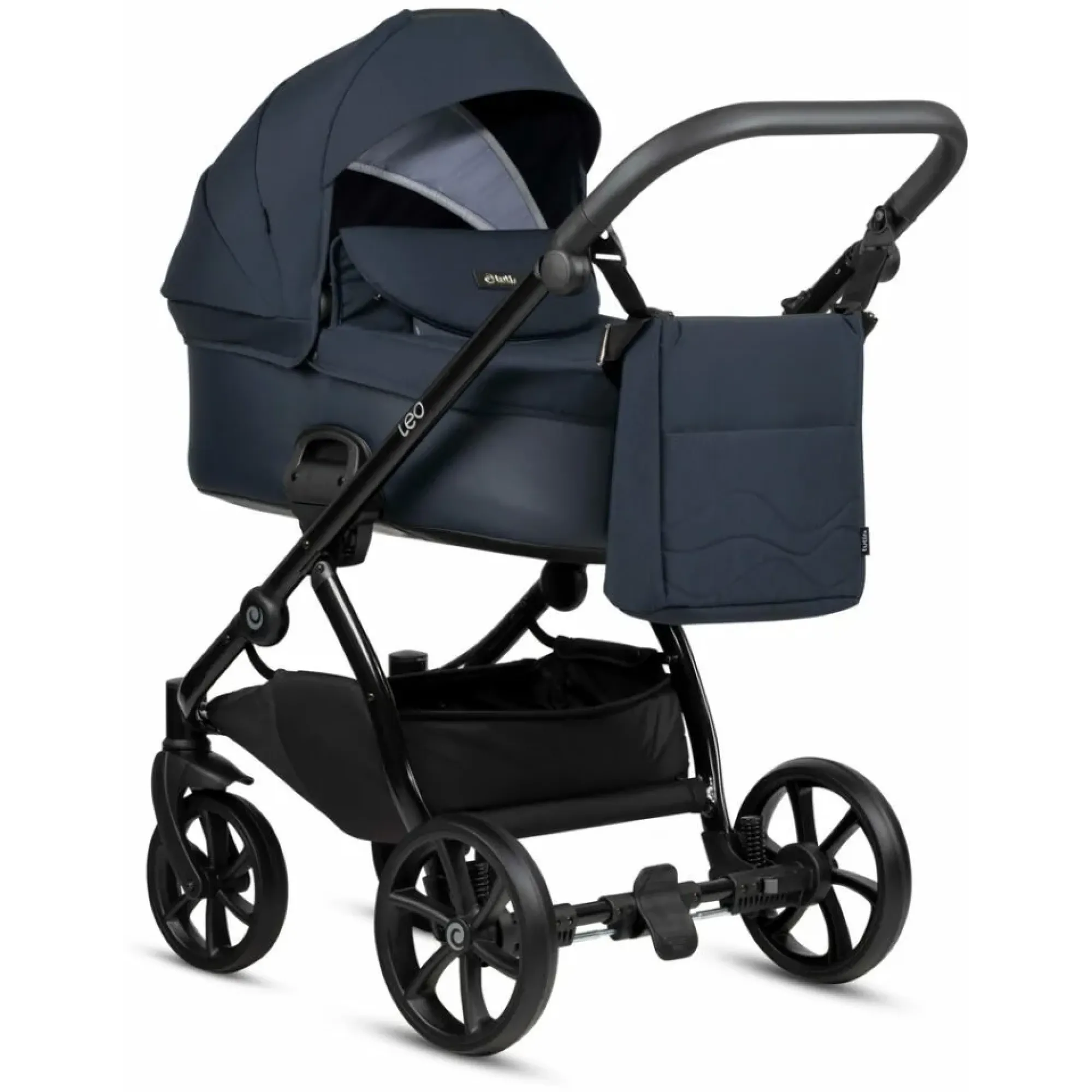 Коляска 2 в 1 Tutis Leo Plus Deep Blue 2024